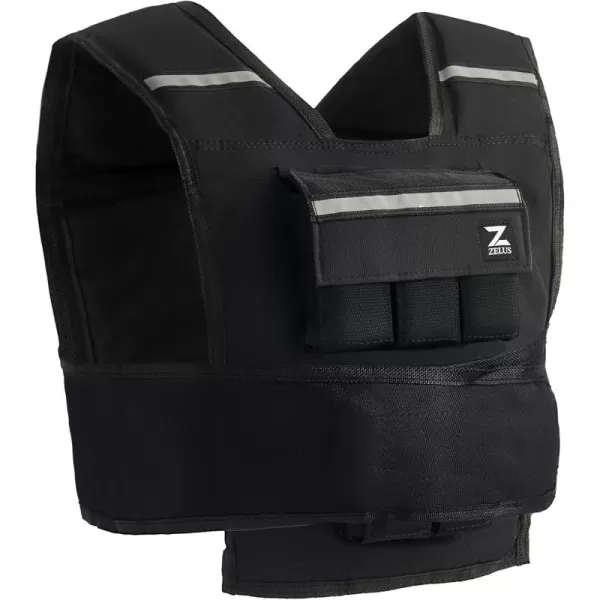 ZELUS 20lb 30lb 60lb Weighted Vest with Adjustable Weights for Exercise Weight Vest for Men Workout Vest for Home Workouts Cardio Strength Training Weight Loss23lbSandbags