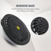 imageZELUS 25in Balance Ball  1500lb Inflatable Half Exercise Ball Wobble Board Balance Trainer w Nonslip Base  Half Yoga Ball Strength Training Equipment w 2 Bands Pump Extra Ball IncludedGray