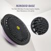 imageZELUS 25in Balance Ball  1500lb Inflatable Half Exercise Ball Wobble Board Balance Trainer w Nonslip Base  Half Yoga Ball Strength Training Equipment w 2 Bands Pump Extra Ball IncludedLilac