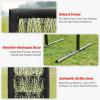 imageZELUS 9Hole Pitching Net HeavyDuty Baseball Net with Authentic Strike Zone ampamp Detachable Stand Height Adjustable Baseball Training Net for Batting Pitching Hitting Outdoor Softball Aid Equipment