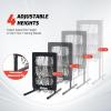 imageZELUS 9Hole Pitching Net HeavyDuty Baseball Net with Authentic Strike Zone ampamp Detachable Stand Height Adjustable Baseball Training Net for Batting Pitching Hitting Outdoor Softball Aid Equipment