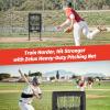 imageZELUS 9Hole Pitching Net HeavyDuty Baseball Net with Authentic Strike Zone ampamp Detachable Stand Height Adjustable Baseball Training Net for Batting Pitching Hitting Outdoor Softball Aid Equipment