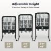 imageZELUS Baseball Net with Target Pockets Pitching Net with Strike Zone Portable Pitcher Trainer Net Height Adjustable Softball Baseball Training Equipment for Hitting and Pitching9 Hole