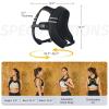 imageZELUS Weighted Vest ZFit Soft Iron Weighted Vest for Women and Men 5lb10lb15lb Weight Vest with Reflective Stripes ampamp Adjustable Straps Ultra Thin Weight Vest for Home Gym Strength TrainingBlack