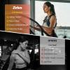 imageZELUS Weighted Vest ZFit Soft Iron Weighted Vest for Women and Men 5lb10lb15lb Weight Vest with Reflective Stripes ampamp Adjustable Straps Ultra Thin Weight Vest for Home Gym Strength TrainingBlack