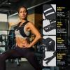 imageZELUS Weighted Vest ZFit Soft Iron Weighted Vest for Women and Men 5lb10lb15lb Weight Vest with Reflective Stripes ampamp Adjustable Straps Ultra Thin Weight Vest for Home Gym Strength TrainingBlack