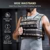 imageZELUS 23lb45lb Weighted Vest with Iron Weights for Exercise Adjustable Weight Vest for Men Workout Vest for Home Workouts Cardio Strength Training Weight LossDesert Camo