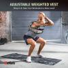 imageZELUS 23lb45lb Weighted Vest with Iron Weights for Exercise Adjustable Weight Vest for Men Workout Vest for Home Workouts Cardio Strength Training Weight LossDesert Camo