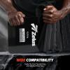 imageZELUS 2 Weighted Vest Plates 5758751375 lb Curved Weight Vest Plates for Workout Steel Tactical Weight Plates for Vest with Clear Markings Ergonomic Training Plates for Running Training CrossFitBlack1375LB
