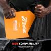 imageZELUS 2 Weighted Vest Plates 5758751375 lb Curved Weight Vest Plates for Workout Steel Tactical Weight Plates for Vest with Clear Markings Ergonomic Training Plates for Running Training CrossFitOrange575LB