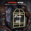 imageZELUS 2 Weighted Vest Plates 5758751375 lb Curved Weight Vest Plates for Workout Steel Tactical Weight Plates for Vest with Clear Markings Ergonomic Training Plates for Running Training CrossFitBlack1375LB