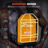 imageZELUS 2 Weighted Vest Plates 5758751375 lb Curved Weight Vest Plates for Workout Steel Tactical Weight Plates for Vest with Clear Markings Ergonomic Training Plates for Running Training CrossFitOrange575LB