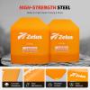 imageZELUS 2 Weighted Vest Plates 5758751375 lb Curved Weight Vest Plates for Workout Steel Tactical Weight Plates for Vest with Clear Markings Ergonomic Training Plates for Running Training CrossFitOrange575LB