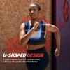 imageZELUS Weighted Vest for Women Men 68121620lb Weight Vest with Arm Pouch Reflective Strips UShaped Rucking Vest for Strength Training Muscle Building Walking Running Vest for FitnessBlack