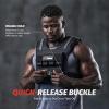 imageZELUS Weighted Vest Men 233645 lb Weight Vest with 101620 Adjustable Iron Weights for Muscle Building Strength ampamp Functional Training Weighted Vest for Men with Reflective StripsBlack
