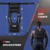 imageZELUS Weighted Vest Men 233645 lb Weight Vest with 101620 Adjustable Iron Weights for Muscle Building Strength ampamp Functional Training Weighted Vest for Men with Reflective StripsBlack