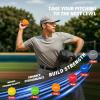 imageZELUS Weighted Baseball Set with Seams for Hitting Pitching Plyometric Baseballs with Carry Bag Variable Weighted Balls for All Skill LevelsAdvanced Training6 Pack