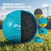 imageZELUS Weighted Baseball Set with Seams for Hitting Pitching Plyometric Baseballs with Carry Bag Variable Weighted Balls for All Skill LevelsFoundation Training6 Pack