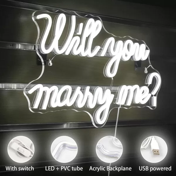 Basketball Neon Signs Sport Neon Light Led Sign Neon Sign for Bedroom Led USB Powered Switch Light up Sign Neon Sign for Wall Decor Bedroom Christmas Birthday Signs Kids GiftBlue Yellowwhite will you marry me