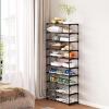 imageCalmootey 10Tier Shoe RackShoe Shelf Storage OrganizerEntrywayBedroomBlack10Tier