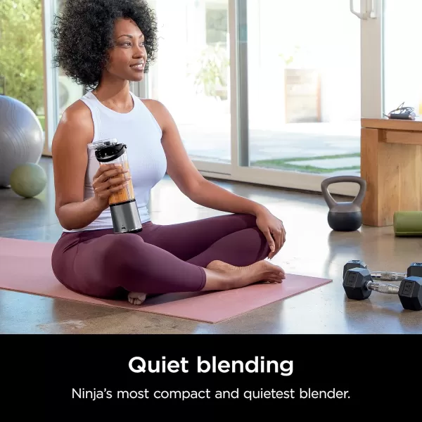 Ninja BC151EM Blast Portable Blender Cordless 18oz Vessel Personal Blenderfor Shakes ampamp Smoothies BPA Free LeakproofLid ampamp Sip Spout USBC Rechargeable Dishwasher Safe Parts Forest GreenBlack