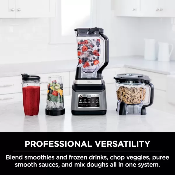 Ninja BN751 Professional Plus DUO Blender 1400 Peak Watts 3 AutoIQ Programs for Smoothies Frozen Drinks ampamp Nutrient Extractions 72oz Total Crushing Pitcher ampamp 2 24 oz ToGo Cups BlackGrey