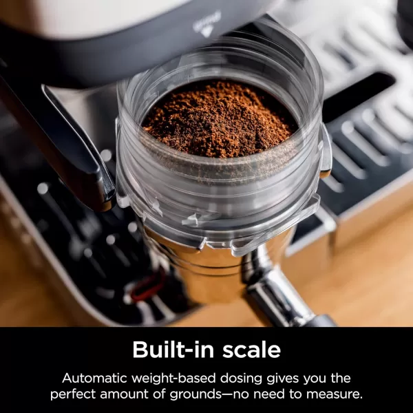 Ninja Espresso Machine Luxe Caf Premier Series Drip Coffee Maker and Rapid Cold Brew Integrated Grinder Assisted Tamper HandsFree Frother for Cappuccinos and Lattes Dairy or NonDairy ES601