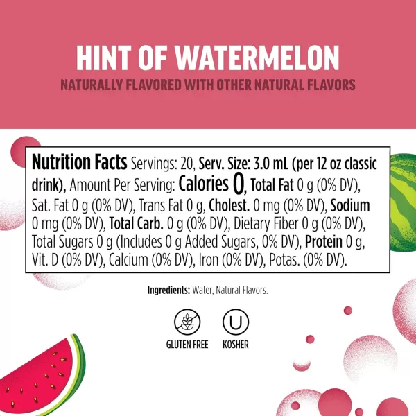 Ninja Thirsti Flavored Water Drops SELTZER Variety Pack Crisp and Refreshing Sparkling Water Zero Calories Zero Sugar Zero Sweeteners Makes 20 12oz drinks 3 Pack WCFV1Watermelon