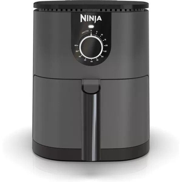 Ninja AF080 Mini Air Fryer 2 Quarts Capacity Compact Nonstick with Quick Set Timer GreyGrey