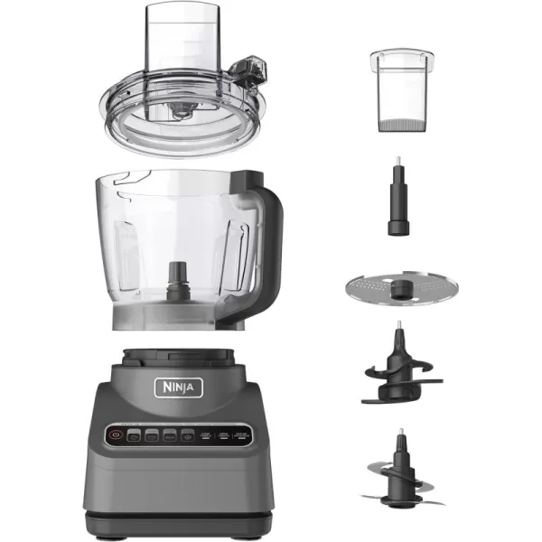 Ninja NF705BRN Professional XL Food Processor Storage Box 1200 PeakWatts 4in1 Chopping SlicingShredding Purees Dough 12Cup Processor Bowl 2 Blades ampamp 2 Discs Feed ChutePusher Black9Cup Food Processor