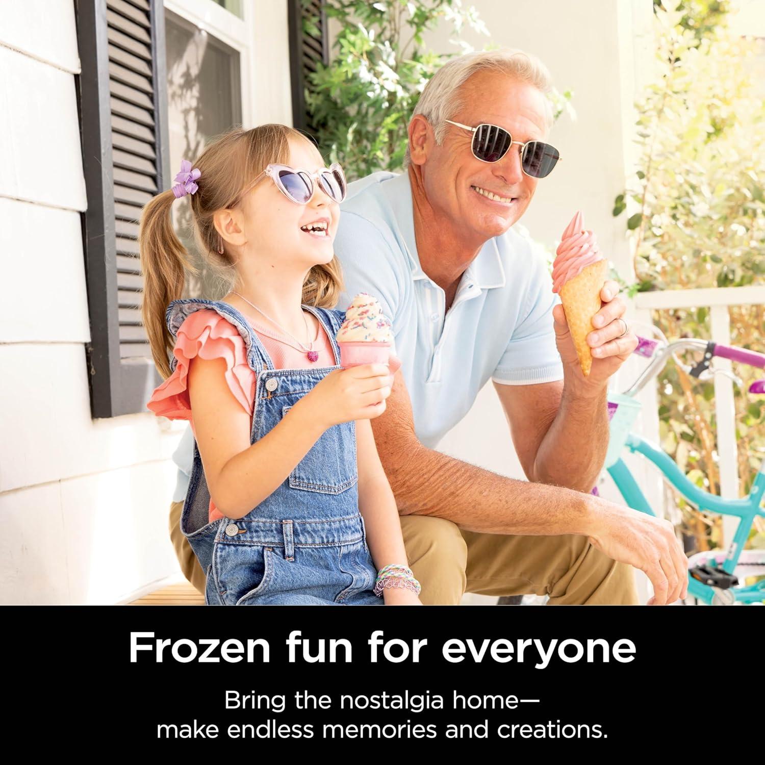 imageNinja Swirl by CREAMi Ice Cream and Soft Serve Maker Sorbet Milkshake Frozen Yogurt Low Calories Program ampamp More 13in1 Soft Serve Handle 2 CREAMi Swirl 16oz Pints For Kids ampamp ALL ages NC701