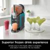 imageNinja SLUSHi Professional Frozen Drink Maker with RapidChill Technology 88 oz Frozen Drink ampamp Slushie Machine 2 Preset Programs Frozen Margaritas and More Premium Accents Teal FS299Teal