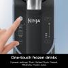 imageNinja SLUSHi Professional Frozen Drink Maker with RapidChill Technology 88 oz Frozen Drink ampamp Slushie Machine 2 Preset Programs Frozen Margaritas and More Premium Accents Teal FS299Black
