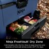 imageNinja  Cooler  FrostVault 65QT Cooler with Wheels  Insulated with Temp Dry Storage Drawer  Keeps Ice Cold for Days  for The Beach Camping Picnics ampamp More  Lakeshore Blue  FB265BLBlue