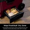 imageNinja  Cooler  FrostVault 65QT Cooler with Wheels  Insulated with Temp Dry Storage Drawer  Keeps Ice Cold for Days  for The Beach Camping Picnics ampamp More  Lakeshore Blue  FB265BLMerlot