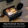 imageNinja  Cooler  FrostVault 65QT Cooler with Wheels  Insulated with Temp Dry Storage Drawer  Keeps Ice Cold for Days  for The Beach Camping Picnics ampamp More  Lakeshore Blue  FB265BLBeige