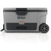 imageNinja  Cooler  FrostVault 65QT Cooler with Wheels  Insulated with Temp Dry Storage Drawer  Keeps Ice Cold for Days  for The Beach Camping Picnics ampamp More  Lakeshore Blue  FB265BLLight Grey