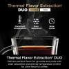 imageNinja  Coffee Maker  DualBrew Single Serve System  4 Brew Styles  Keep Warm Feature ampamp Buit In Frother  14 Cup Glass Carafe ampamp Removable 70oz Water Reservoir  Black  CFP451AFrother  Paper Filter