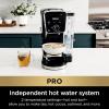 imageNinja  Coffee Maker  DualBrew Single Serve System  4 Brew Styles  Keep Warm Feature ampamp Buit In Frother  14 Cup Glass Carafe ampamp Removable 70oz Water Reservoir  Black  CFP451AFrother  Paper Filter