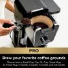 imageNinja  Coffee Maker  DualBrew Single Serve System  4 Brew Styles  Keep Warm Feature ampamp Buit In Frother  14 Cup Glass Carafe ampamp Removable 70oz Water Reservoir  Black  CFP451AFrother  Paper Filter