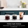 imageNinja  Coffee Maker  DualBrew Single Serve System  4 Brew Styles  Keep Warm Feature ampamp Buit In Frother  14 Cup Glass Carafe ampamp Removable 70oz Water Reservoir  Black  CFP451APaper Filter