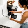 imageNinja  Coffee Maker  DualBrew Single Serve System  4 Brew Styles  Keep Warm Feature ampamp Buit In Frother  14 Cup Glass Carafe ampamp Removable 70oz Water Reservoir  Black  CFP451AXL Carafe  Frother  Permanent Filter