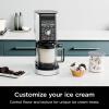 imageNinja CREAMi Deluxe Ice Cream ampamp Frozen Treat Maker Includes 4 FamilySized 24 oz Tubs for Ice Cream Sorbet Milkshakes Frozen Yogurt ampamp More 11in1 XL Capacity Silver11 OneTouch Programs  4 Pints