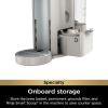 imageNinja Pod ampamp Grounds Specialty XL SingleServe Coffee Maker KCup Pod Compatible Brews Grounds Compact Design BuiltIn Milk Frother 68oz Reservoir 6oz Cup to 24oz Mug Sizes Stone PB055ASTStone