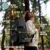 imageNinja  Backpack Cooler  FrostVault Go Can Soft Cooler  Leakproof Zipper with Built in Can Opener 2 Ice Packs ampamp Dry Storage Drawer  for Hiking Camping ampamp More  2436 CanDark Grey