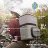 imageNinja  Backpack Cooler  FrostVault Go Can Soft Cooler  Leakproof Zipper with Built in Can Opener 2 Ice Packs ampamp Dry Storage Drawer  for Hiking Camping ampamp More  2436 CanBeige