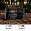 imageNinja  Backpack Cooler  FrostVault Go Can Soft Cooler  Leakproof Zipper with Built in Can Opener 2 Ice Packs ampamp Dry Storage Drawer  for Hiking Camping ampamp More  2436 CanDark Grey