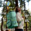 imageNinja  Backpack Cooler  FrostVault Go Can Soft Cooler  Leakproof Zipper with Built in Can Opener 2 Ice Packs ampamp Dry Storage Drawer  for Hiking Camping ampamp More  2436 CanAqua