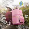 imageNinja  Backpack Cooler  FrostVault Go Can Soft Cooler  Leakproof Zipper with Built in Can Opener 2 Ice Packs ampamp Dry Storage Drawer  for Hiking Camping ampamp More  2436 CanPink