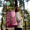 imageNinja  Backpack Cooler  FrostVault Go Can Soft Cooler  Leakproof Zipper with Built in Can Opener 2 Ice Packs ampamp Dry Storage Drawer  for Hiking Camping ampamp More  2436 CanPink